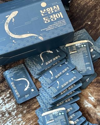 [비린내 완벽제거] 본황칠 통장어 국내산 장어즙 아르기닌 2800mg 장어즙효능 기력보강 — 5점을 준 리뷰어가 2022년 8월 올린 사용 사진