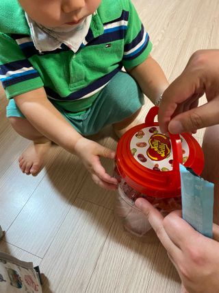 젤리벨리 젤리스틱 어쏘티드 900g — 3점을 준 리뷰어가 2022년 9월 올린 사용 사진