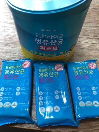 헬스업 프로바이오 생유산균 퍼스트 新 — 5점을 준 리뷰어가 2021년 5월 올린 사용 사진