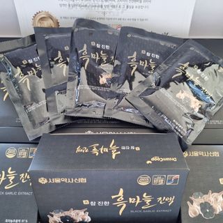 서울약사신협 약사신협_흑마늘진액_70mlx30포 — 5점을 준 리뷰어가 2021년 5월 올린 사용 사진
