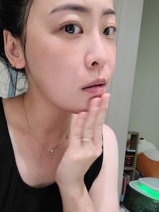 리더스코스메틱 리더스 카밍 바이오틱스 크림 마스크 — 5점을 준 리뷰어가 2021년 8월 올린 사용 사진