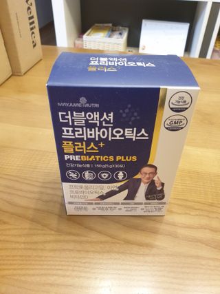 메이준뉴트리 더블액션 프리바이오틱스 플러스+ — 5점을 준 리뷰어가 2021년 3월 올린 사용 사진