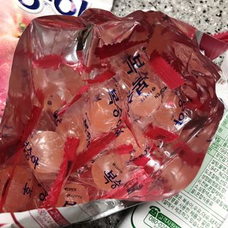 청포도캔디 복숭아캔디 — 5점을 준 리뷰어가 2022년 11월 올린 사용 사진