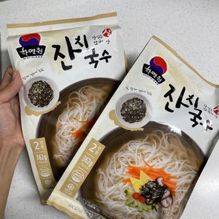 [한면원] 잔치국수 2인분 — 2점을 준 리뷰어가 2022년 7월 올린 사용 사진