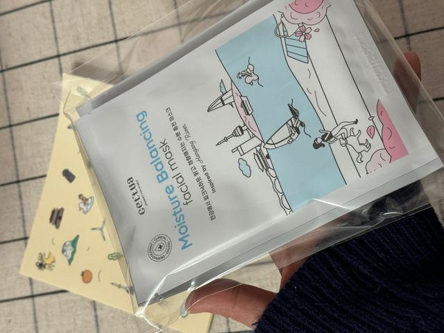 [세뚜아] 모이스처 밸런싱 페이셜 마스크 Cettua Moisture Balancing Facial Mask 5매 리뷰 사진