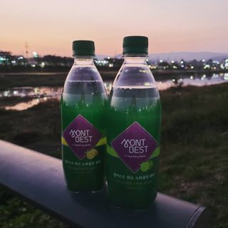 몽베스트 Montbest with Sparkling water Lemon OR Lime 20병(랜덤) — 5점을 준 리뷰어가 2021년 10월 올린 사용 사진