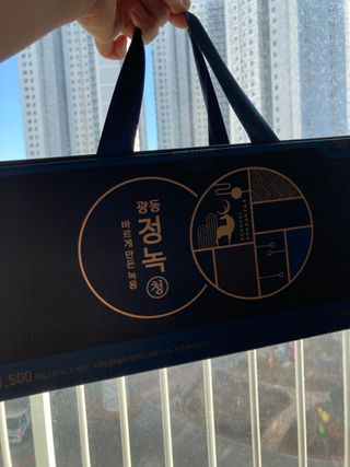 광동생활건강 [광동] 바르게 만든 녹용, 광동정녹청 30포. — 5점을 준 리뷰어가 2022년 1월 올린 사용 사진