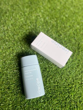 아이레시피 마일드 히알루로닉 모이스트 업 선스크린 SPF50+ PA++++ — 5점을 준 리뷰어가 2023년 6월 올린 사용 사진