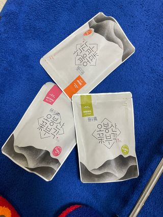 오봉산꽃부각 [만나식품] 오봉산 꽃부각 3가지 맛(오리지널, 새우맛, 매운고추맛) — 5점을 준 리뷰어가 2022년 12월 올린 사용 사진