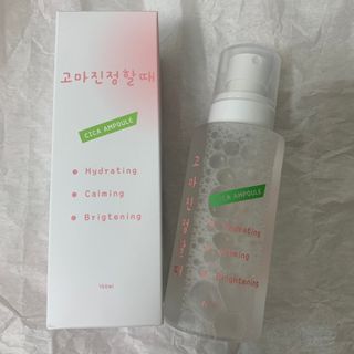 [시카앰플] 묘오한 고마진정할때 진정 스프레이 앰플 150ml — 5점을 준 리뷰어가 2021년 3월 올린 사용 사진