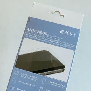 아클리브 Premium 항균 항바이러스 액정 보호필름(iPhone) — 5점을 준 리뷰어가 2022년 2월 올린 사용 사진