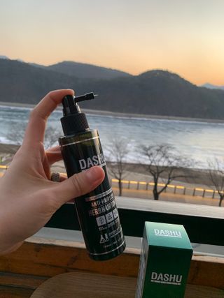 다슈코리아 다슈 데일리 안티 헤어로스 허브 헤어토닉 150ml — 5점을 준 리뷰어가 2021년 2월 올린 사용 사진