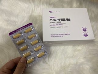 [푸름웰니스] 프리미엄 밀크씨슬 (900mgX180정) — 5점을 준 리뷰어가 2022년 5월 올린 사용 사진