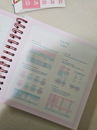 리훈 리뉴얼 오늘쓰임 가계부 용돈기입장 금전납출부 캐쉬북 만년 — 5점을 준 리뷰어가 2023년 3월 올린 사용 사진