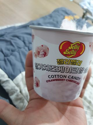 젤리벨리 솜사탕 2종-딸기치즈케이크, 바닐라 — 5점을 준 리뷰어가 2022년 1월 올린 사용 사진