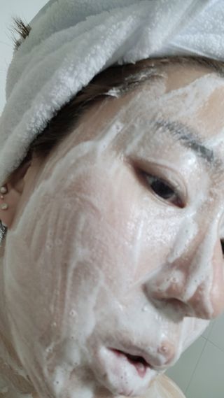 팜스테이 티트리 바이옴 카밍 아크네 폼 — 5점을 준 리뷰어가 2022년 3월 올린 사용 사진