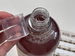 라라앤모어 유아 액체세제+세탁기클리너 — 5점을 준 리뷰어가 2022년 2월 올린 사용 사진