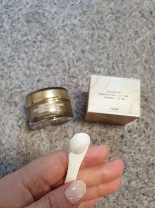 피부미 골드베릴 미라클페어 세레이징 퍼밍 크림 50ml — 5점을 준 리뷰어가 2021년 9월 올린 사용 사진