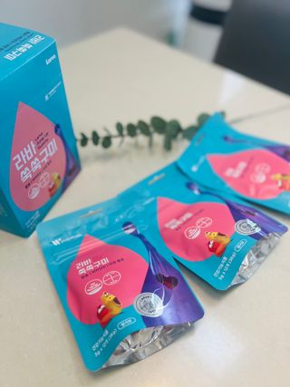 푸름웰니스 라바 쑥쑥구미 36g — 4점을 준 리뷰어가 2022년 5월 올린 사용 사진