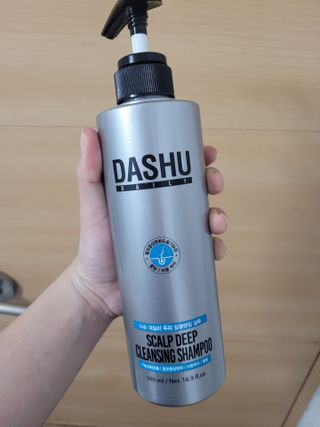 다슈코리아 다슈 데일리 두피 딥 클렌징 샴푸 500ml — 5점을 준 리뷰어가 2021년 4월 올린 사용 사진