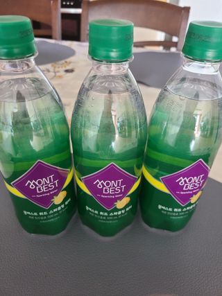 몽베스트 Montbest with Sparkling water Lemon OR Lime 20병(랜덤) — 5점을 준 리뷰어가 2022년 9월 올린 사용 사진