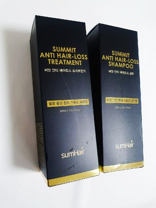 썸헤어 / SUMHAIR 썸헤어  써밋 안티 헤어로스 샴푸+트리트먼트 — 5점을 준 리뷰어가 2021년 6월 올린 사용 사진