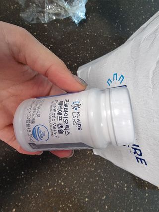 [Dr.PNT] 닥터피엔티 클레어랩스 프로바이오틱스 메타에프 [1개월분] — 5점을 준 리뷰어가 2023년 2월 올린 사용 사진