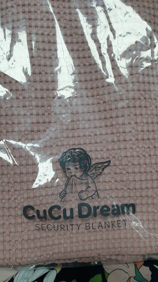 [쿠쿠드림] 완벽 항균 아기 애착이불 — 5점을 준 리뷰어가 2022년 12월 올린 사용 사진