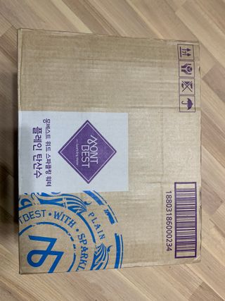몽베스트 Montbest with Sparkling water Plain 20병 — 5점을 준 리뷰어가 2022년 6월 올린 사용 사진