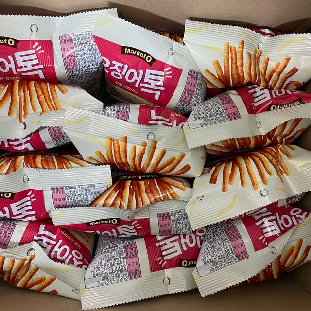 마켓오 오징어톡 리뷰 사진