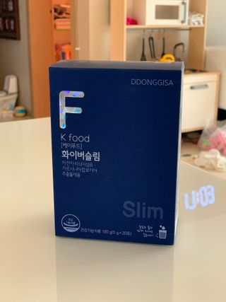 똥기사의 케이푸드 화이버슬림 — 5점을 준 리뷰어가 2021년 3월 올린 사용 사진