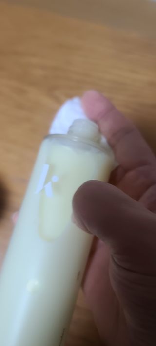 키노닉스 포텐틸라 카밍 크림 토너 — 4점을 준 리뷰어가 2021년 10월 올린 사용 사진