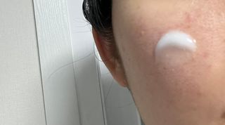 랑벨 수퍼내츄럴 아쿠아 수딩 크림 100ml — 5점을 준 리뷰어가 2022년 4월 올린 사용 사진
