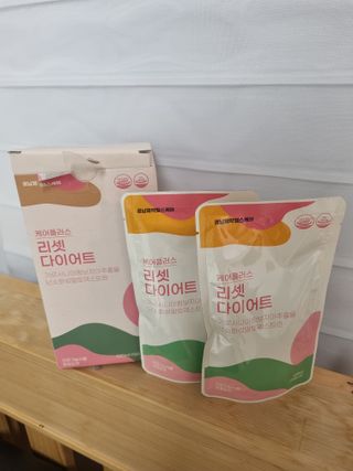 [경남제약헬스케어] 케어플러스 리셋 다이어트 청포도맛 100ml X 5포 (5일분) — 5점을 준 리뷰어가 2023년 4월 올린 사용 사진