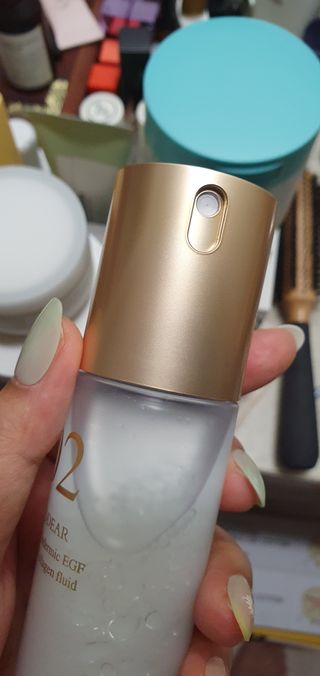 ODEAR ENDERMIC EGF COLLAGEN FLUID 오데어 엔더믹 이지에프 콜라겐 플루이드 — 5점을 준 리뷰어가 2022년 4월 올린 사용 사진