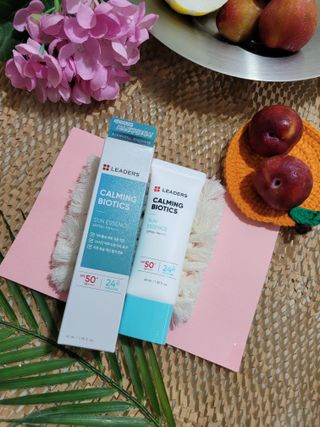 리더스코스메틱 리더스 카밍 바이오틱스 선 에센스 SPF 50+ PA++++ — 5점을 준 리뷰어가 2022년 7월 올린 사용 사진