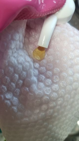 부직포나라 중금속유해물질ZERO 뜯어쓰는 주방 일회용수세미 60매 2매 — 5점을 준 리뷰어가 2022년 11월 올린 사용 사진