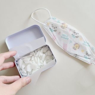 [아이스칩스] 무설탕 비건 자일리톨 캔디 7종 2개기준 — 5점을 준 리뷰어가 2021년 6월 올린 사용 사진