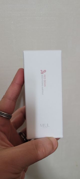 [미릴] 맑음빛 레드빈 브라이트닝 앰플 — 5점을 준 리뷰어가 2021년 1월 올린 사용 사진