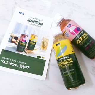 더그레잇티 콤부차 300ml *12개입 (오리지널 6개+베리리치 6개) — 5점을 준 리뷰어가 2022년 7월 올린 사용 사진