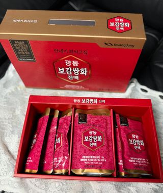 광동생활건강 [광동]진하고 깊은 풍미, 광동 보감쌍화진액 100mL * 18포 — 5점을 준 리뷰어가 2024년 8월 올린 사용 사진