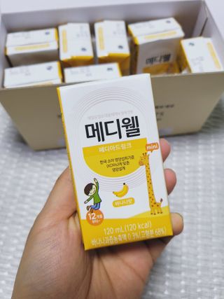 메디웰 페디아드링크 미니 바나나맛 — 4점을 준 리뷰어가 2022년 8월 올린 사용 사진
