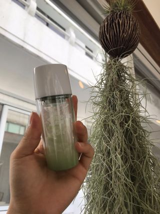 김정문알로에 큐어 큐어 알로에 리프레쉬 젤리 세럼, 큐어 알로에 하이드로 젤리 크림 — 5점을 준 리뷰어가 2021년 3월 올린 사용 사진