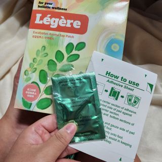 [레제르] 아로마 수액패치 발패치 30매입 -라벤더향/유칼립투스향/대나무향 — 5점을 준 리뷰어가 2022년 9월 올린 사용 사진