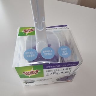 3M 스카치브라이트 크린스틱 베이킹소다 핸들 + 리필 2입 + 캐디 — 5점을 준 리뷰어가 2023년 5월 올린 사용 사진