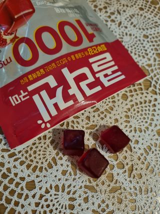 닥터유구미 닥터유 콜라겐 비타민 아연 구미 — 5점을 준 리뷰어가 2021년 6월 올린 사용 사진