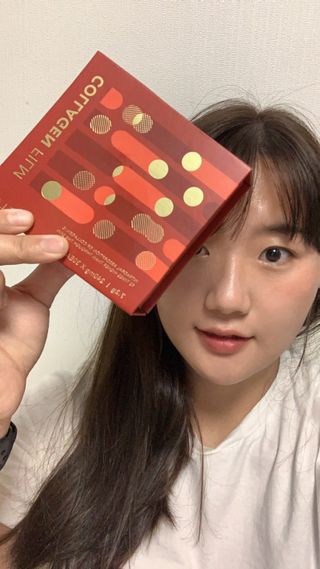 프리마인 귀족의 콜라겐, 92배 흡수율. 럭셔리 프리미엄 셀라브 콜라겐필름 30매 — 4점을 준 리뷰어가 2022년 5월 올린 사용 사진