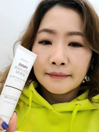 체르엠  프루브 콜라겐 앰플세럼 60ml 1병 — 5점을 준 리뷰어가 2022년 2월 올린 사용 사진