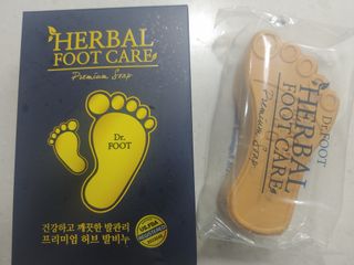 제이제이바이오 닥터풋 허브발비누 — 4점을 준 리뷰어가 2022년 1월 올린 사용 사진