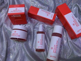 아이앤립 / EYENLIP 아이앤립 연어오일 리바이탈라이징 토너+앰플+크림 3종 세트 — 5점을 준 리뷰어가 2021년 7월 올린 사용 사진